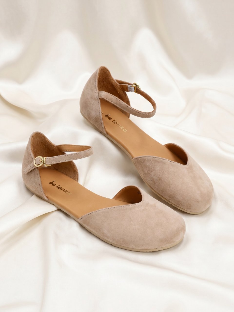 Ballet Flats Be Lenka Lilea - Cream