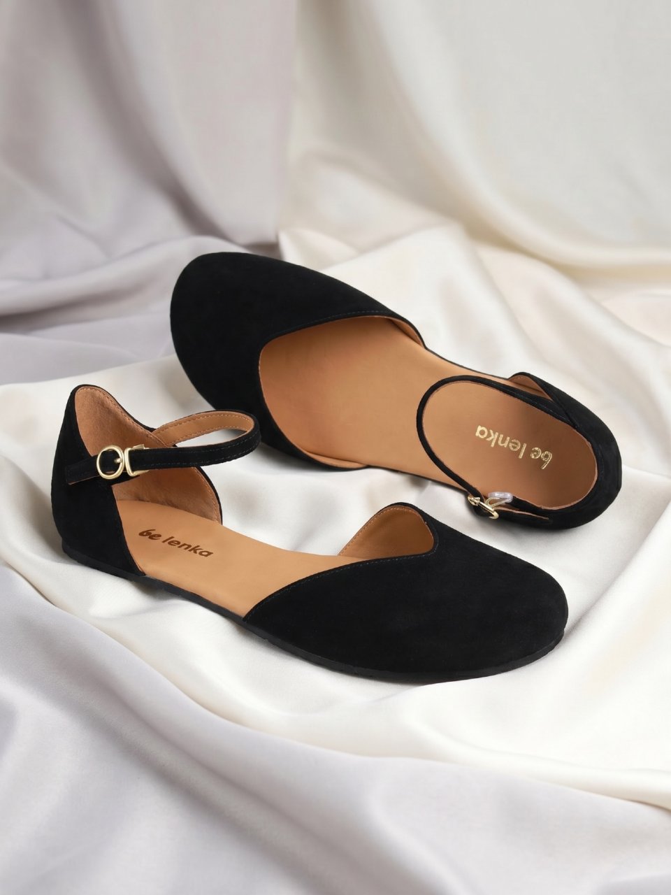 Ballet Flats Be Lenka Lilea - Matt Black