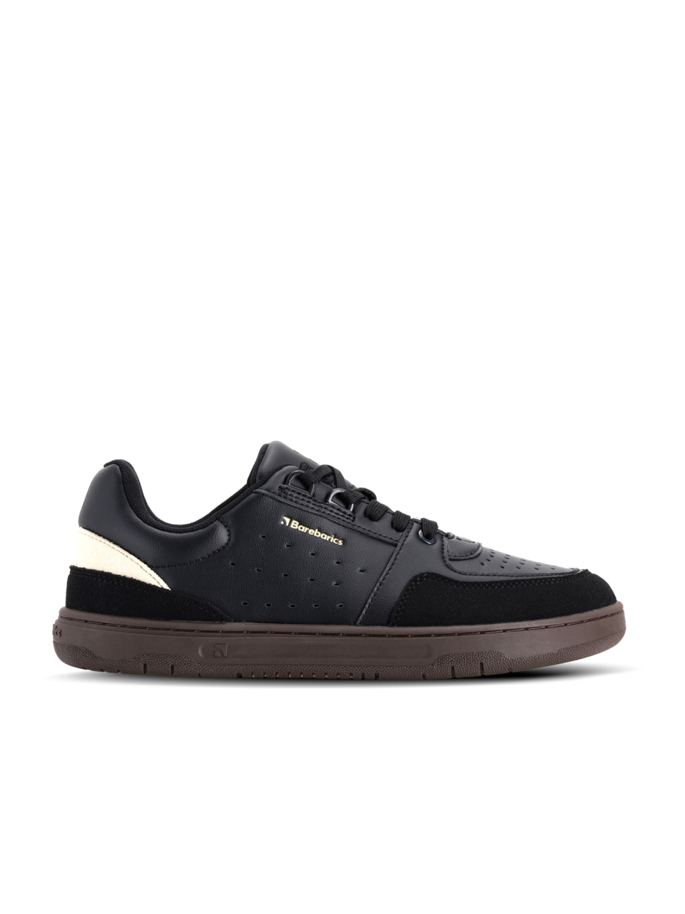 Barefoot Sneakers Barebarics Wave 2.0 - Black & Dark Brown