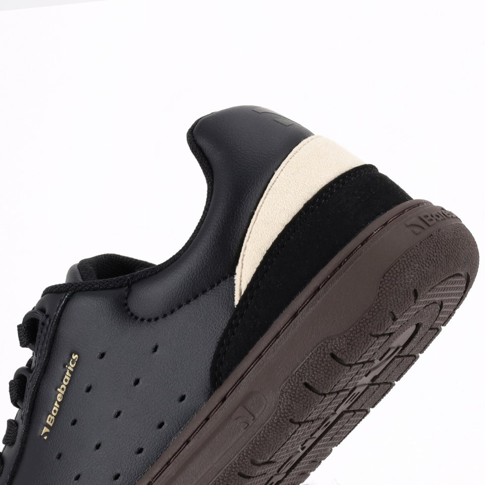 Barefoot Sneakers Barebarics Wave 2.0 - Black & Dark Brown