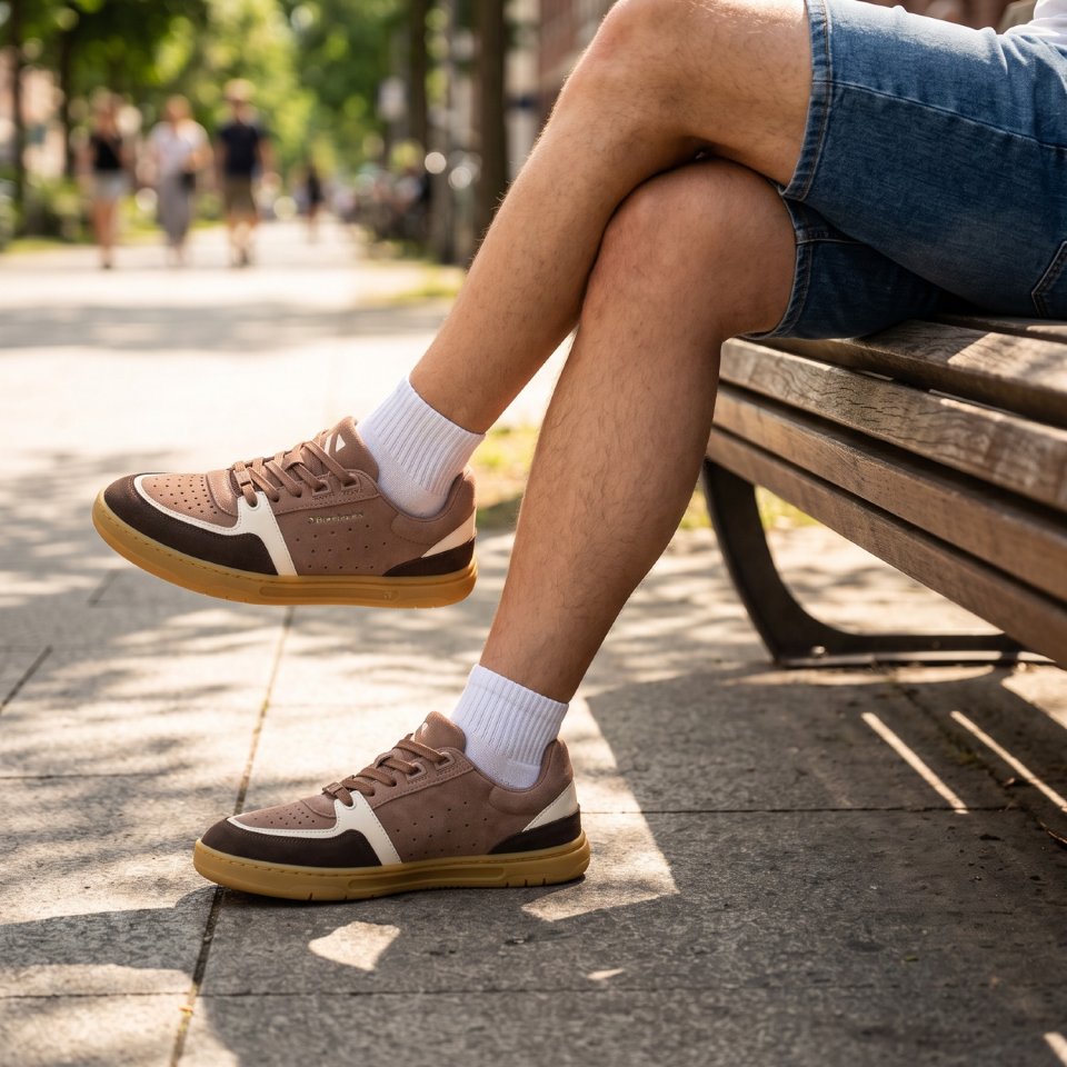Barefoot Sneakers Barebarics Wave 2.0 - Brown