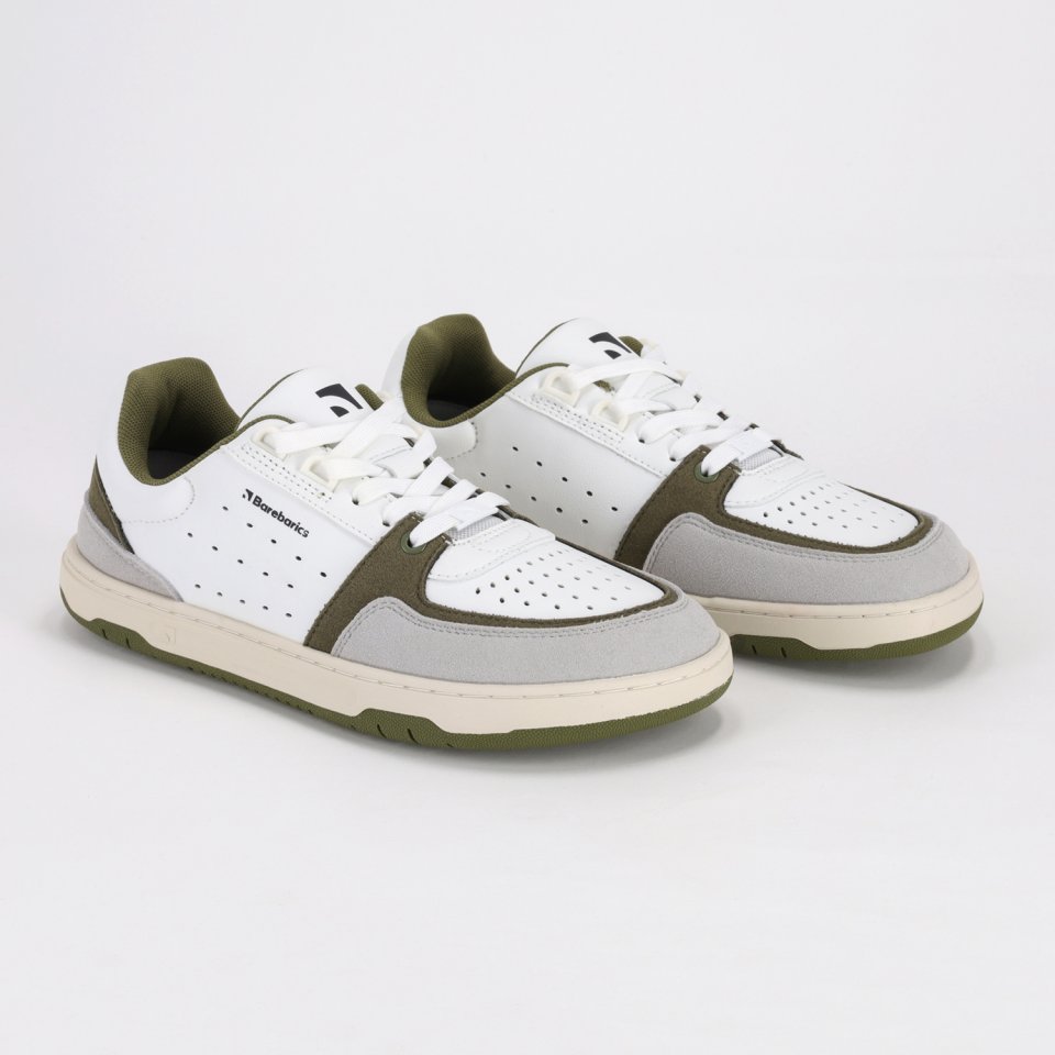 Barefoot Sneakers Barebarics Wave 2.0 - White & Green