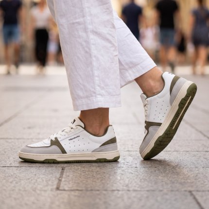 Barefoot Sneakers Barebarics Wave 2.0 - White & Green