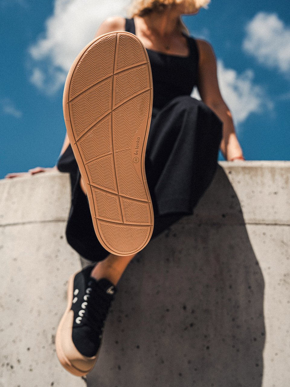 Barefoot Sneakers Be Lenka Rebound - Black