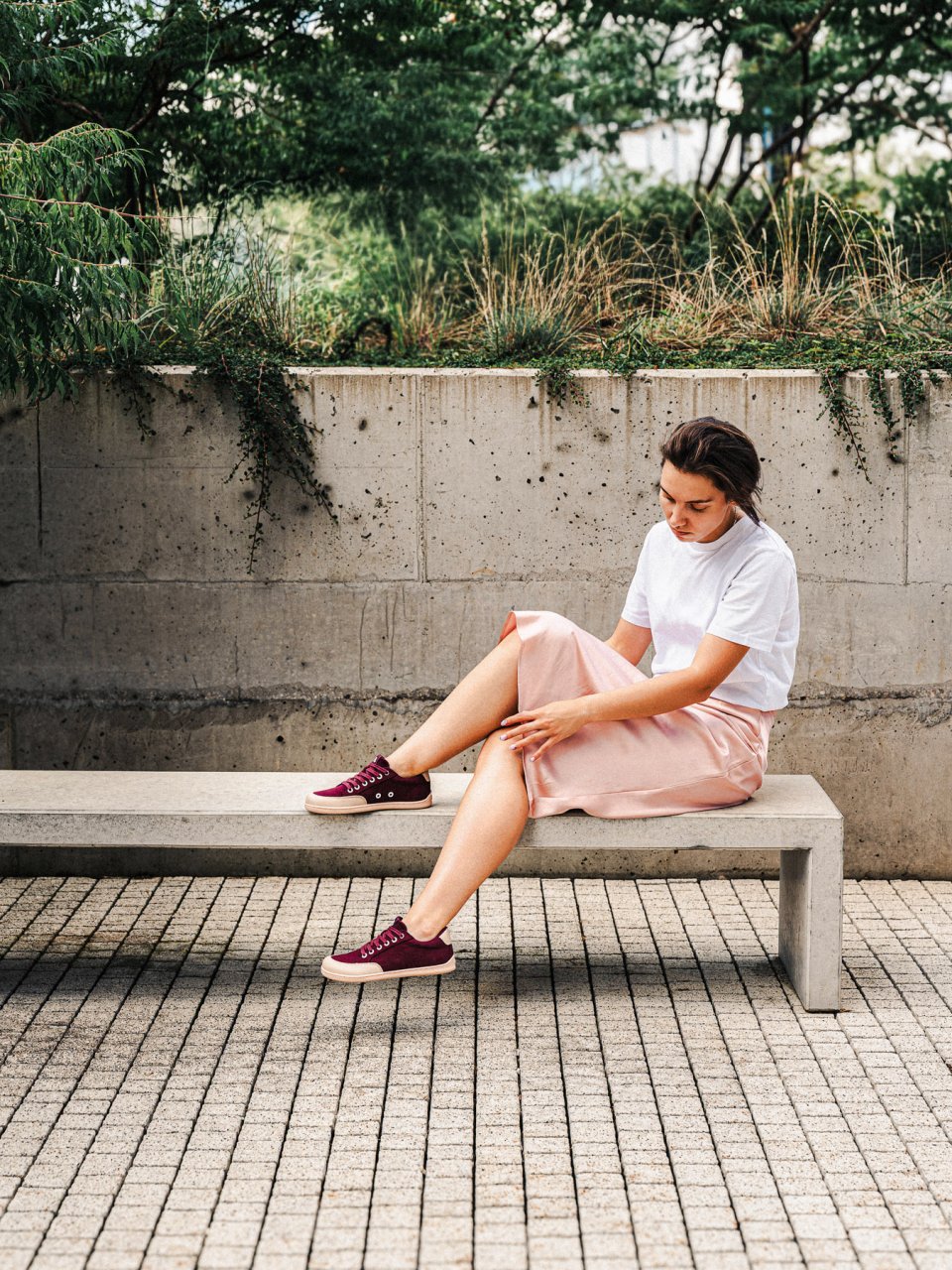 Barefoot Sneakers Be Lenka Rebound - Burgundy