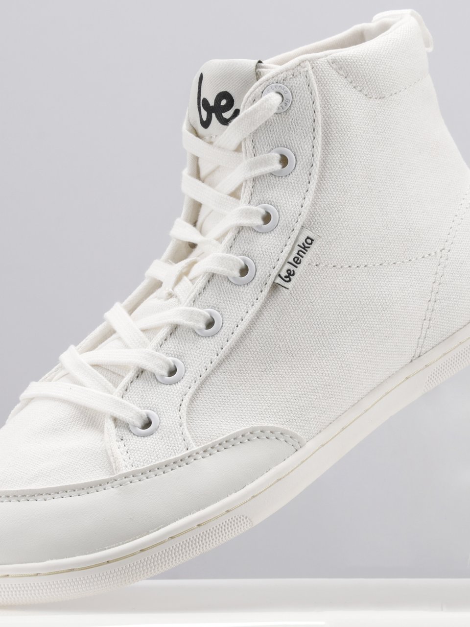 Barefoot tenisky Be Lenka Rebound - High Top - All White