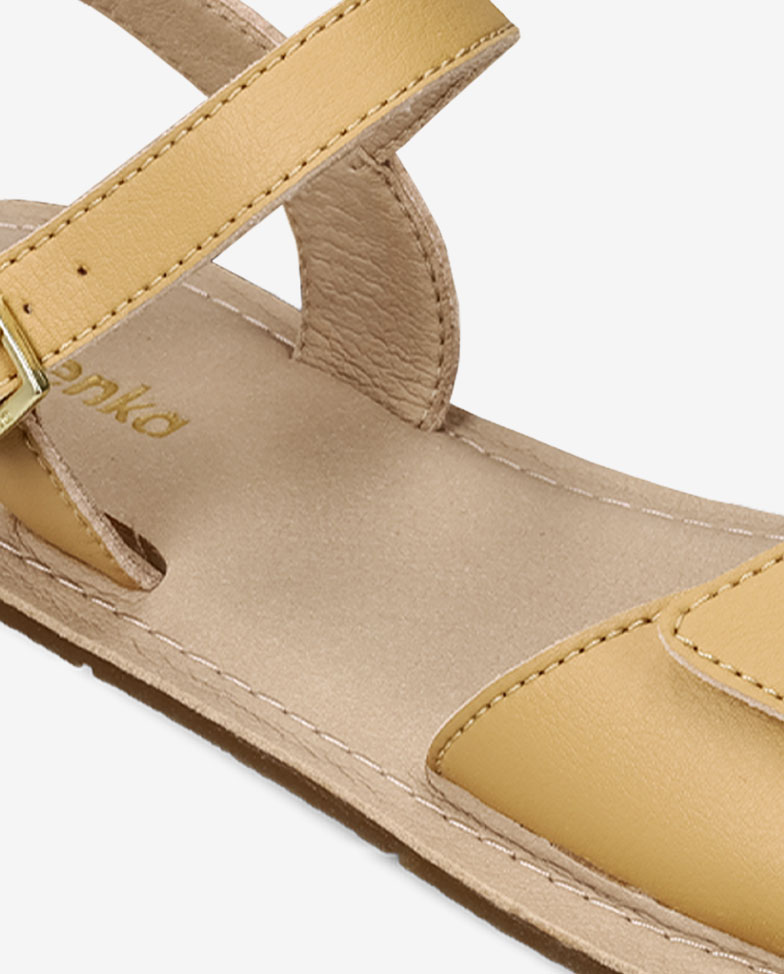 Be Lenka Grace 2.0 - beige, barefoot sandals, insole detail