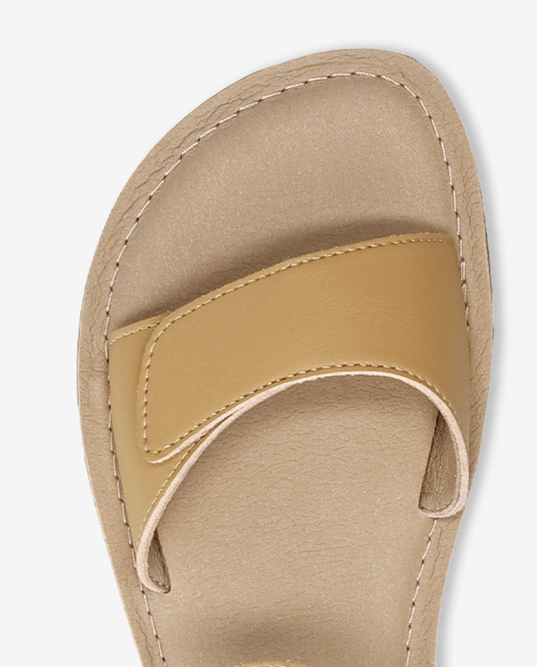 Be Lenka Grace 2.0 - beige, barefoot sandals, strap detail top view