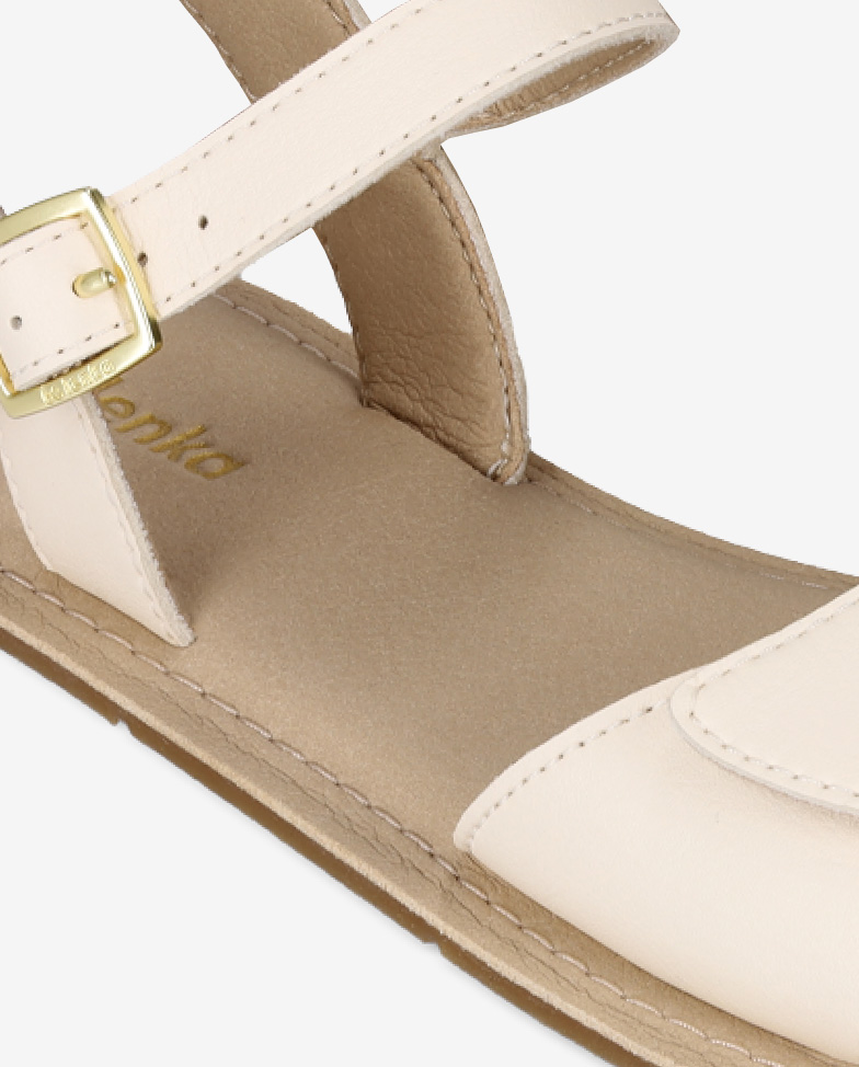Be Lenka Grace 2.0 - marfil, sandalias barefoot, detalle de la plantilla