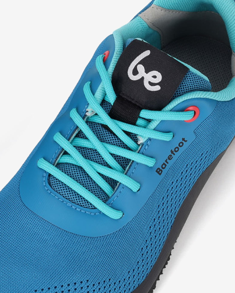 Be Lenka TrailAir - aqua blue, barefoot shoes, lace detail