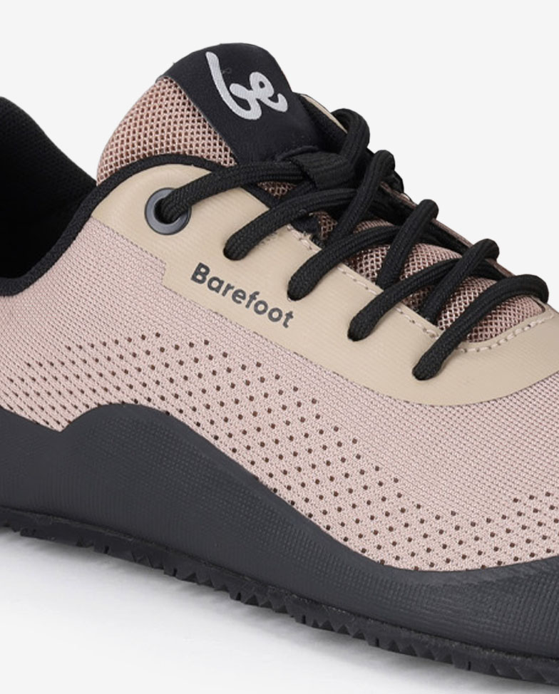 Be Lenka TrailAir - svetlohlinené, barefoot topánky, detail na šnurovanie