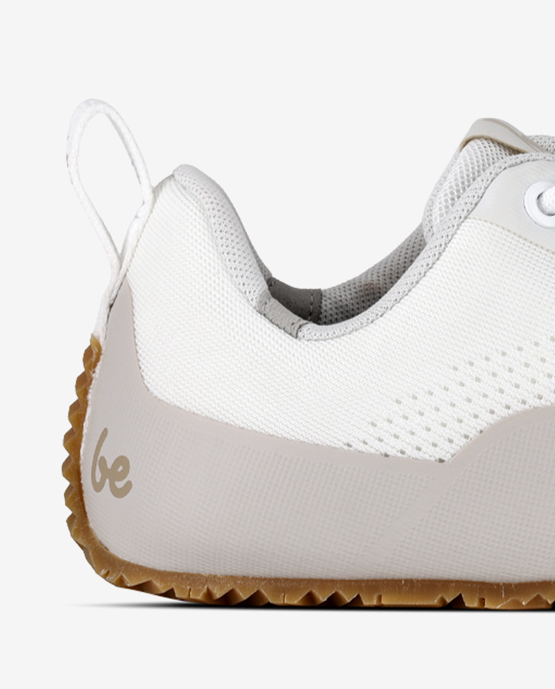 Be Lenka Trailair - Off White, barefoot shoes, heel detail