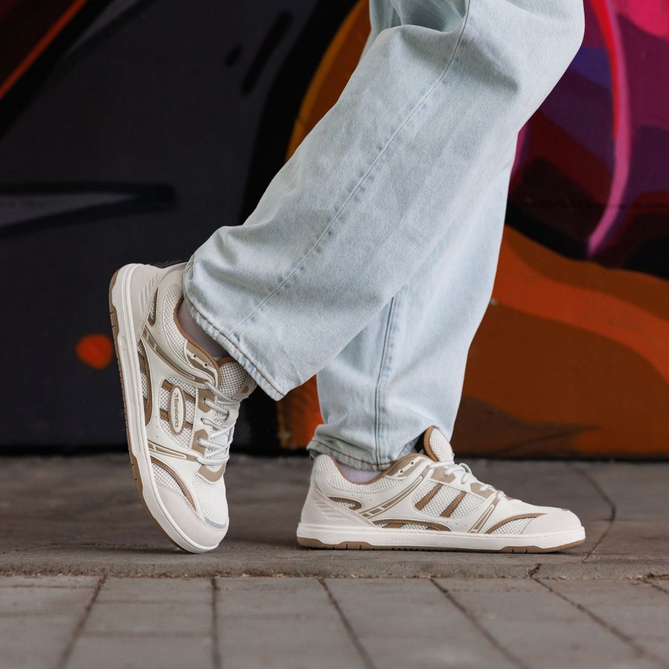 Barefoot sneaker Barebarics Dropsta - Beige