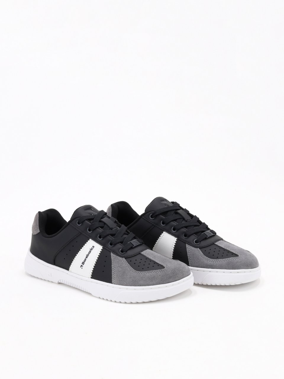 Barefoot Sneakers Barebarics Icara - Black & Dark Grey