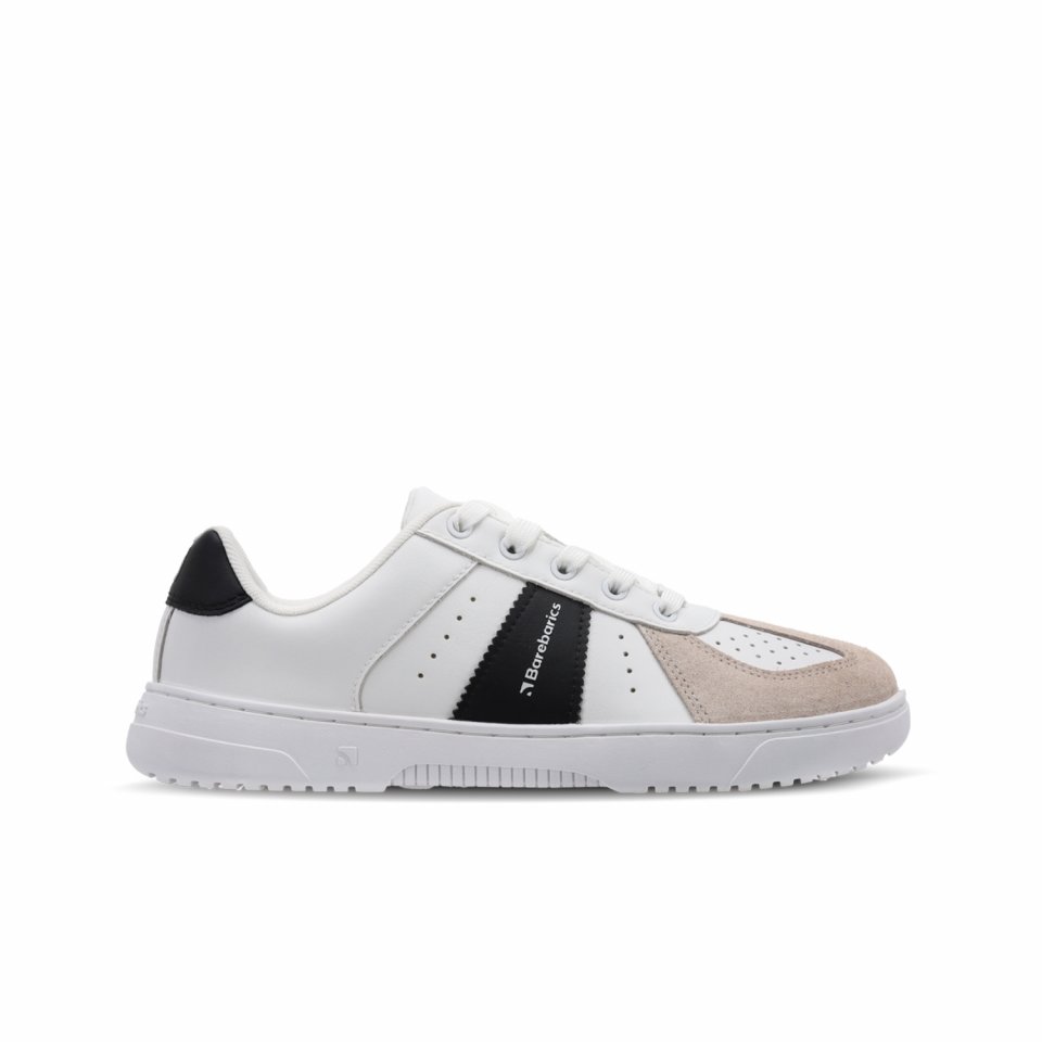 Barefoot Sneakers Barebarics Icara - White & Beige