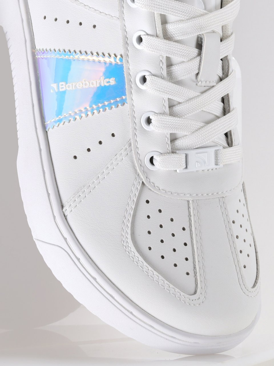 Barefoot Sneakers Barebarics Icara - White & Pastel Iridescent