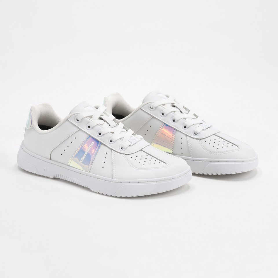 Barefoot Sneakers Barebarics Icara - White & Pastel Iridescent