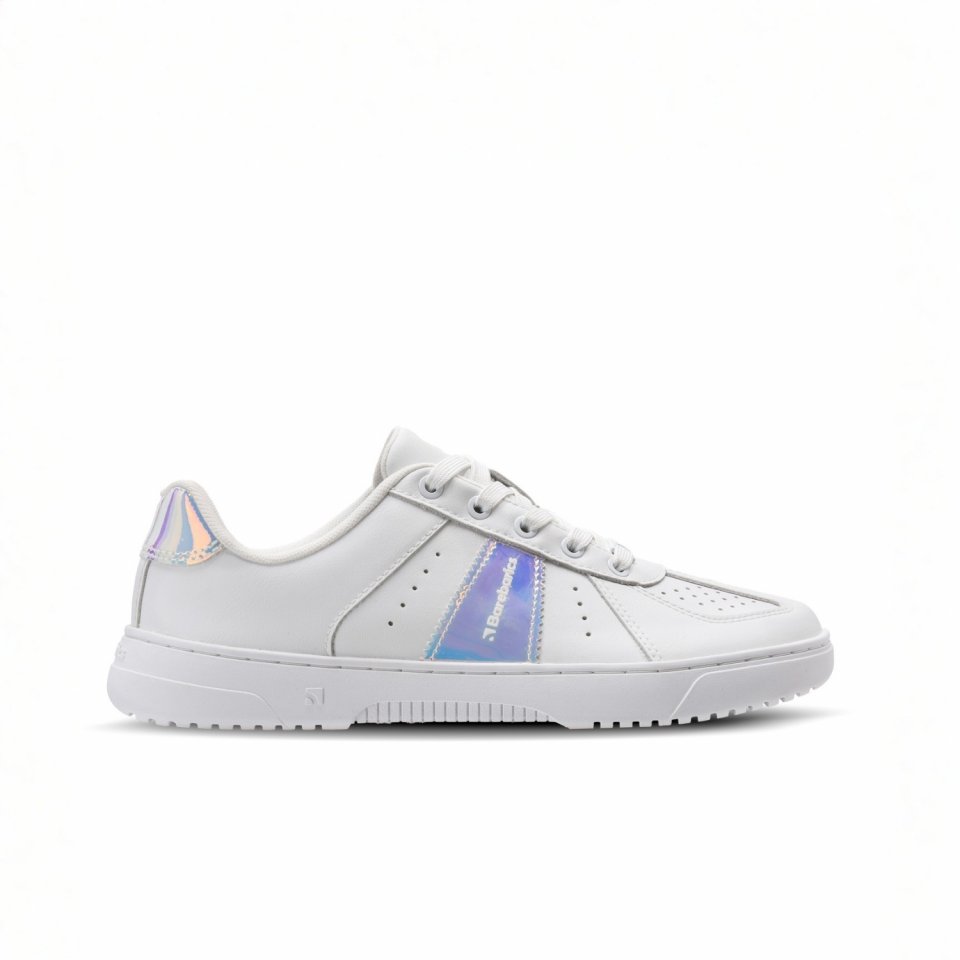 Barefoot Sneakers Barebarics Icara - White & Pastel Iridescent