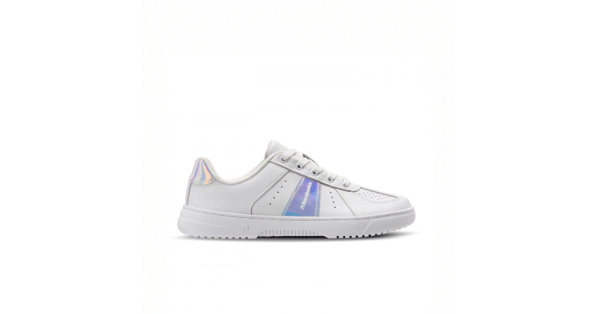 Barebarics Barefoot Sneakers Barebarics Icara - White & Pastel Iridescent, Women's, sizes 36 to 43 photo 2
