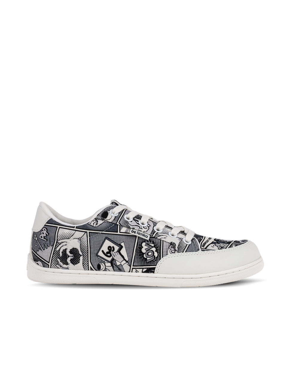 Barefoot Sneakers Be Lenka Rebound - Comics Black & White