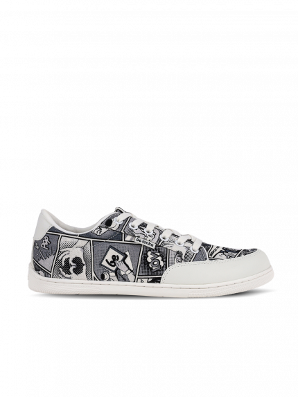 Barefoot Sneakers Be Lenka Rebound - Comics Black & White