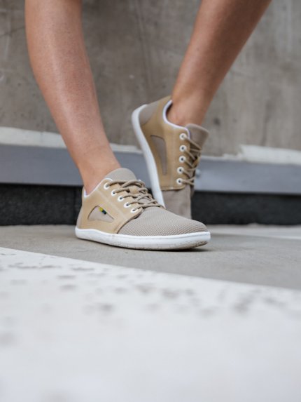 Barefoot Sneakers - Be Lenka Whiz - Beige