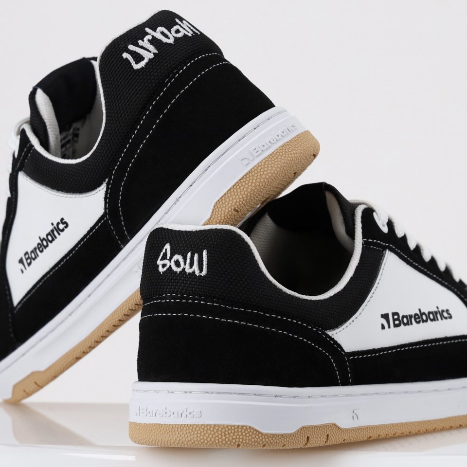 Calzado Barefoot Barebarics Legend - Black & White