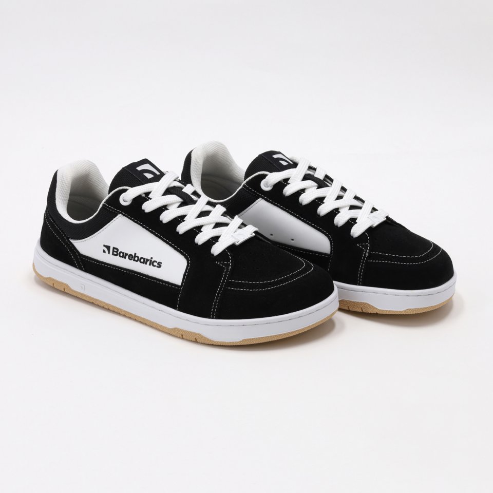 Calzado Barefoot Barebarics Legend - Black & White