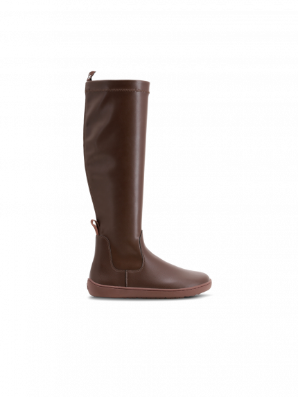 Barefoot kozačky Be Lenka Athena - Chocolate