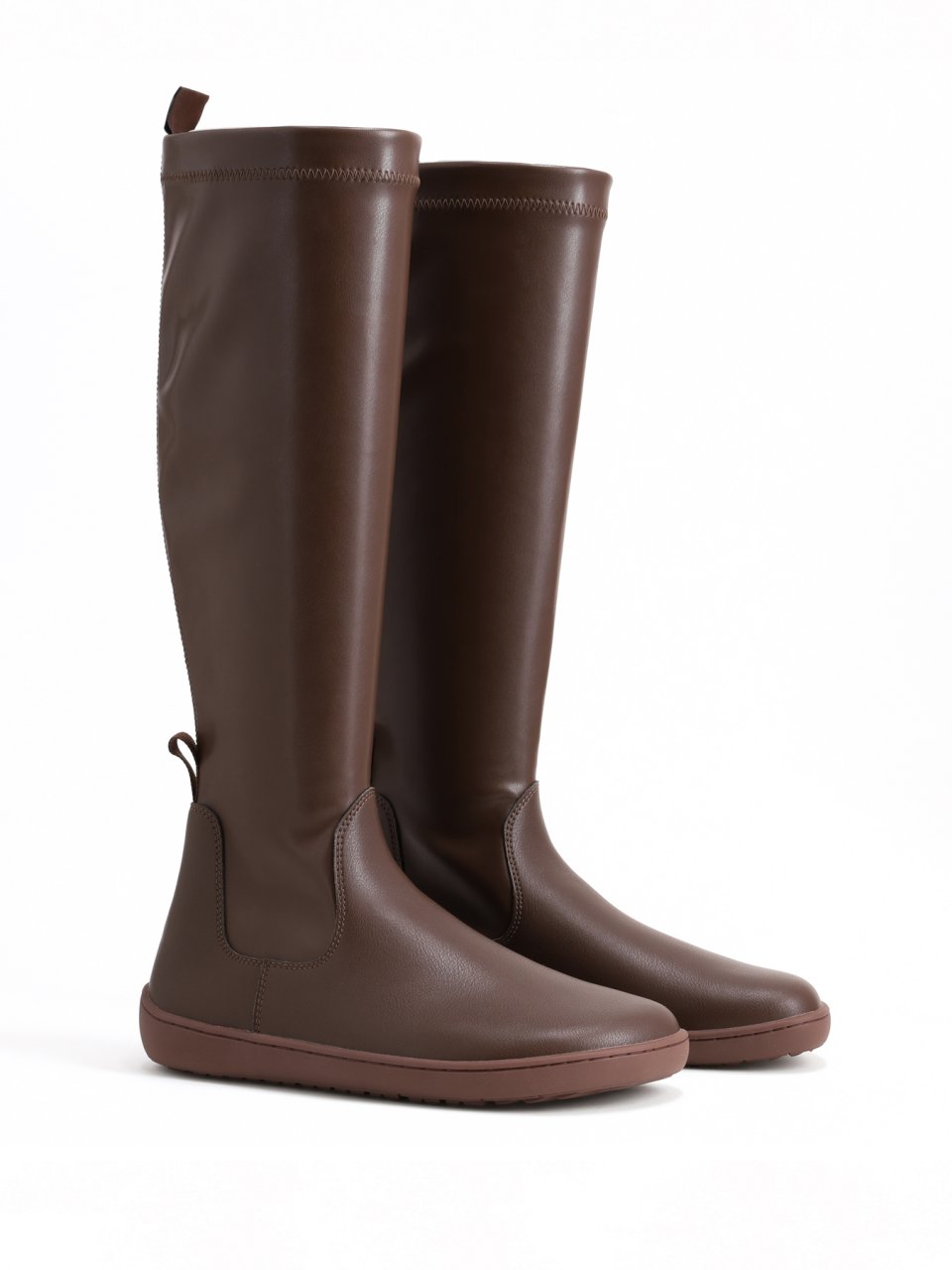 Barefoot kozačky Be Lenka Athena - Chocolate