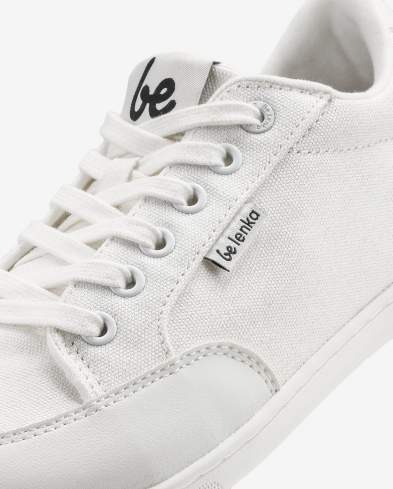 Be Lenka Rebound - all white, barefoot sneakers, lace detail