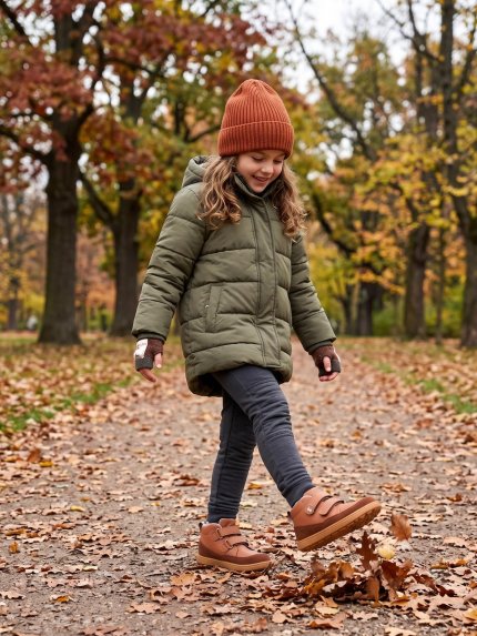 Kids barefoot shoes Be Lenka Elio Kids - All Brown