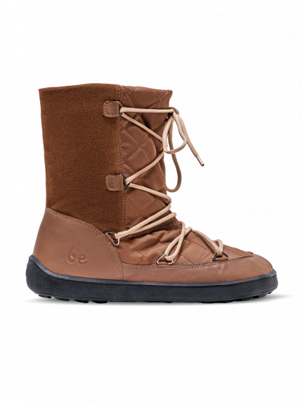 Winter Barefoot Boots Be Lenka Snowfox (Women) - Dark Brown