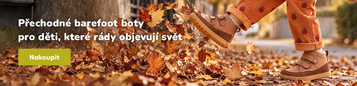 Barefoot boty pro děti - zdravý pohyb | Be Lenka Shop