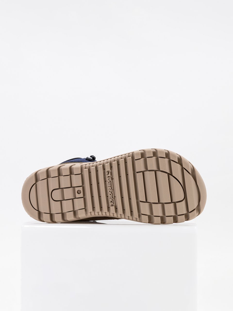 Winter Barefoot Boots Barebarics UrbanEdge - Dark Blue & Olive Brown