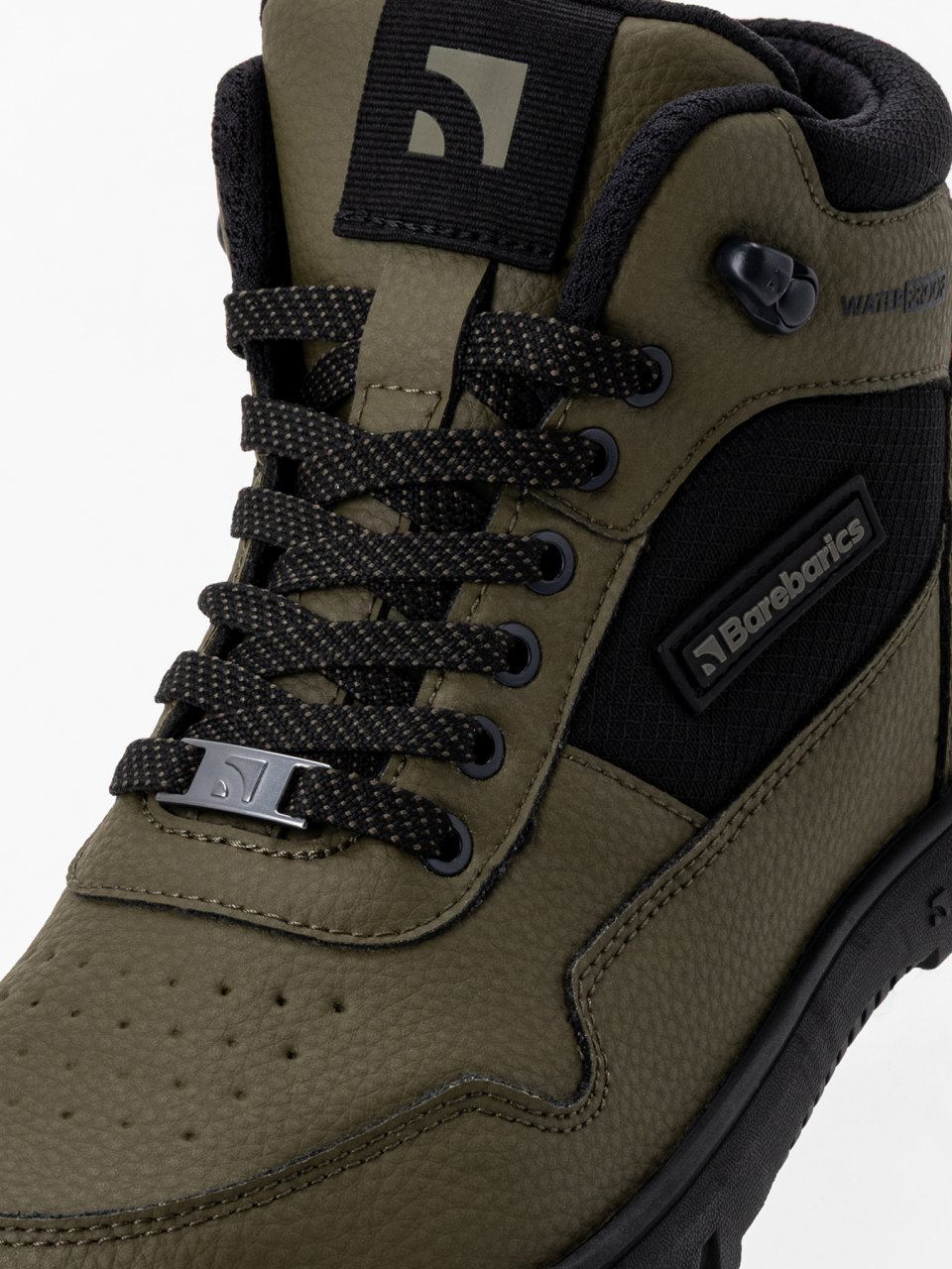 Winter Barefoot Boots Barebarics UrbanEdge - Dark Olive