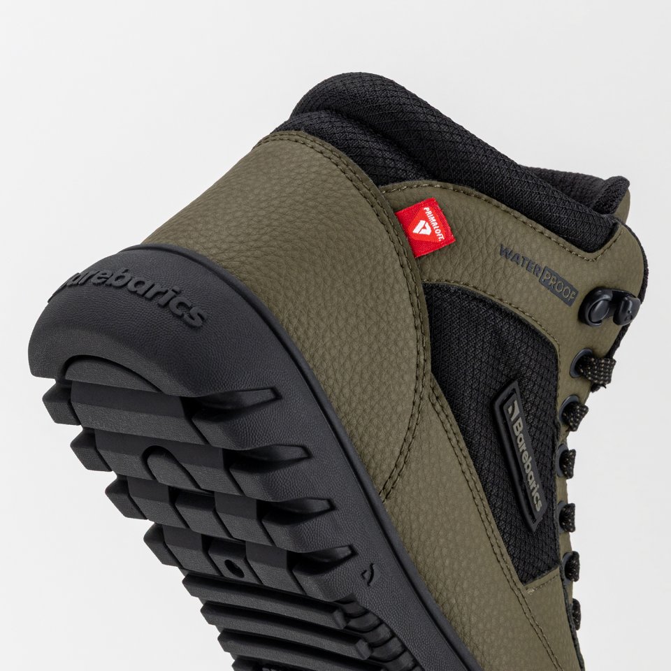 Zimní barefoot boty Barebarics UrbanEdge - Dark Olive