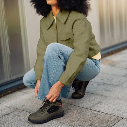 Zimní barefoot boty Barebarics UrbanEdge - Dark Olive
