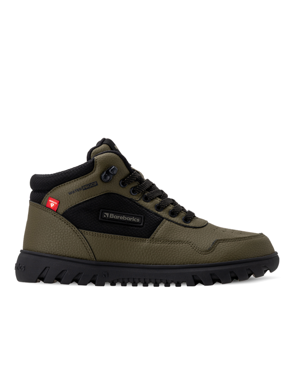 Winter Barefoot Boots Barebarics UrbanEdge - Dark Olive