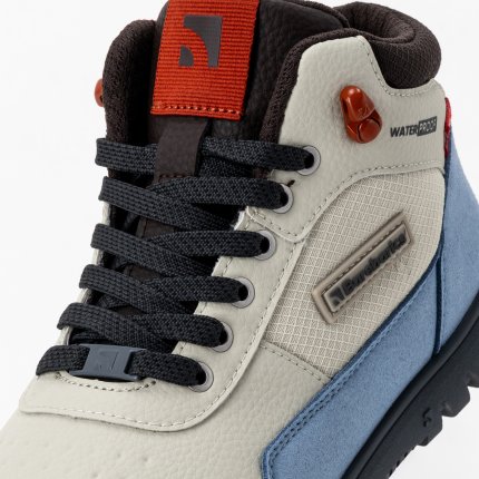 Zimní barefoot boty Barebarics UrbanEdge - Light Blue & Sand