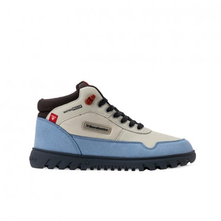 Zimní barefoot boty Barebarics UrbanEdge - Light Blue & Sand