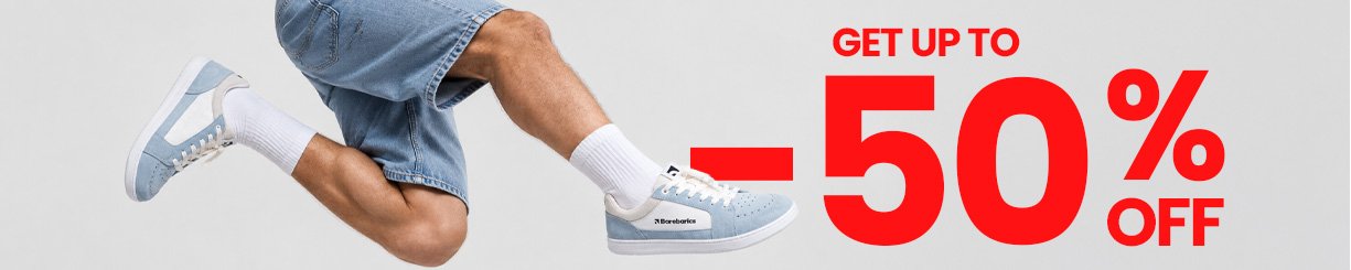 Clearance Sale - Barefoot Sneakers Up to 50% Off | Barebarics | Barebarics