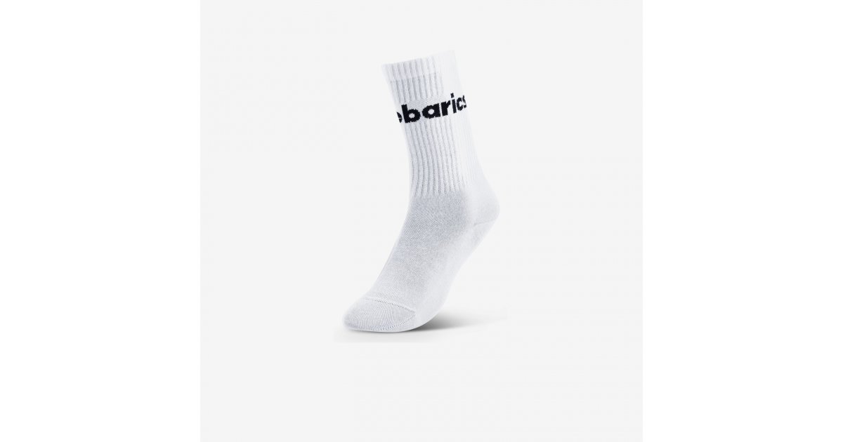 Barebarics Barebarics - Barefoot Socks - Crew - White - Big logo - 3 pack photo 2