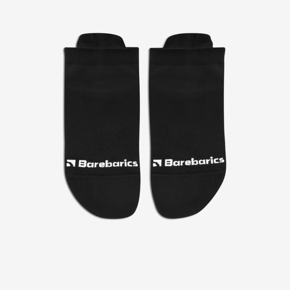 Barebarics - Barefoot Zokni - No-Show - Black - 3 pack