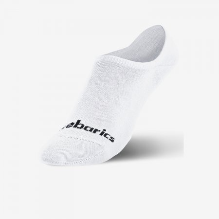Barebarics - Barefoot Ponožky - No-Show - White