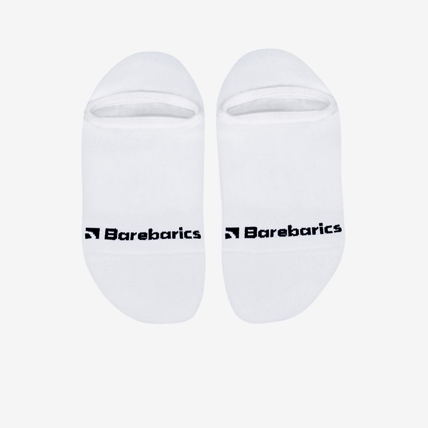 Barebarics Barebarics - Barefoot Socks - Low-cut - White - 3 pack in White, barefoot socks