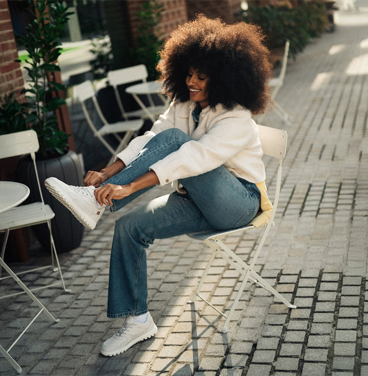 Barebarics Zing Frost - Light Grey White, barefoot sneakers, lifestyle shot