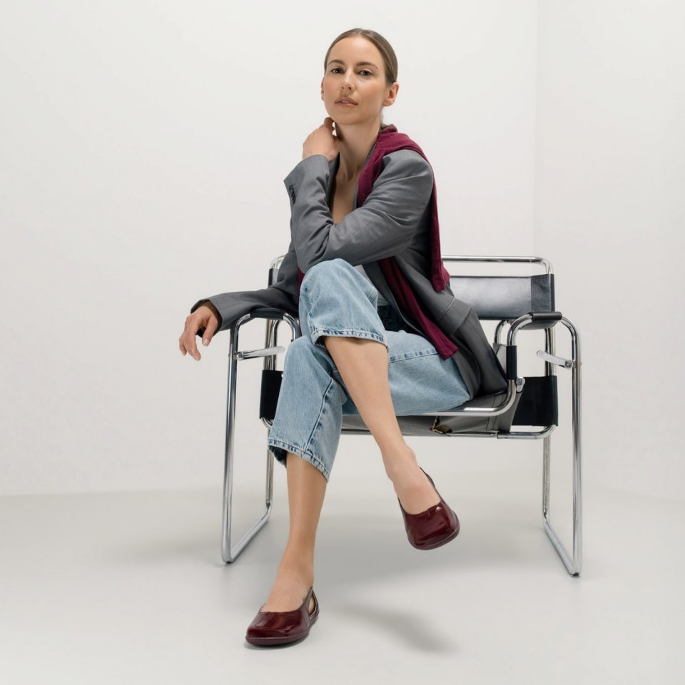 Bailarinas descalzas Be Lenka Bellissima 3.0 - Burgundy