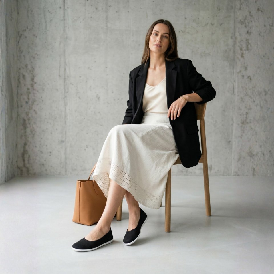 Ballet Flats Be Lenka Delight - Black