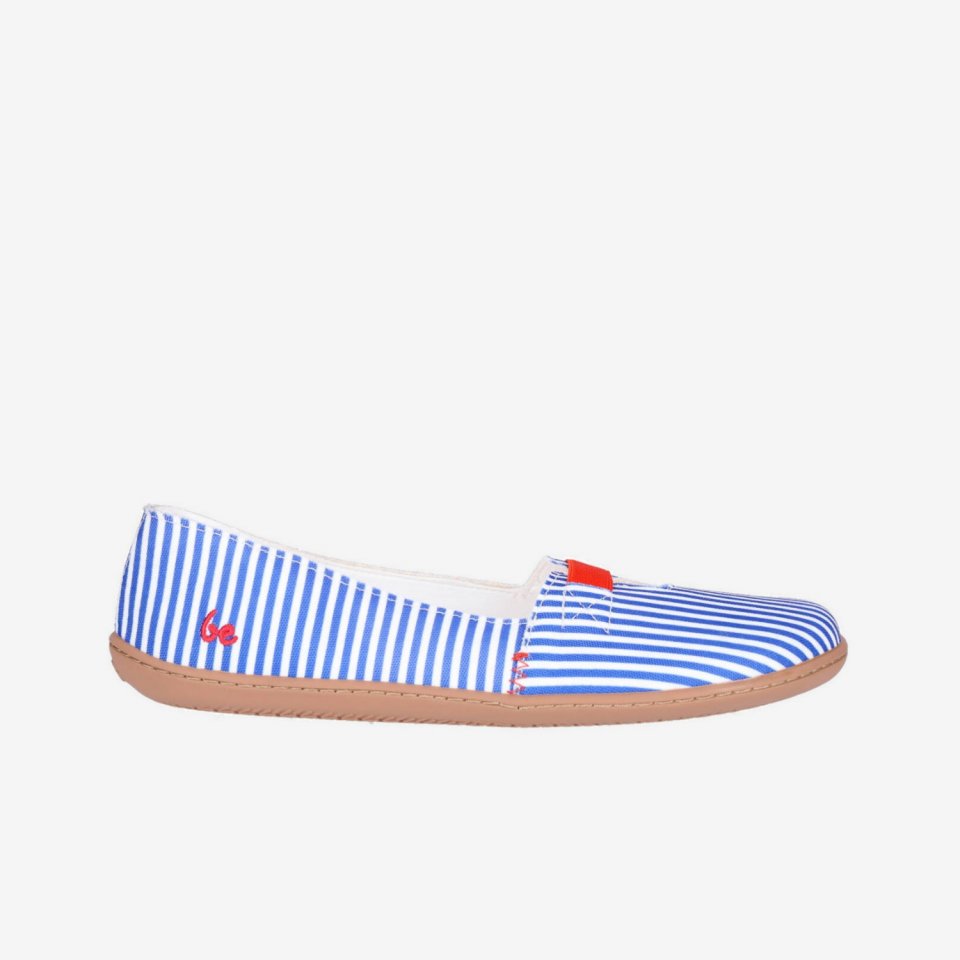 Barefoot balerina cipő Be Lenka Harmony - Blue Stripes